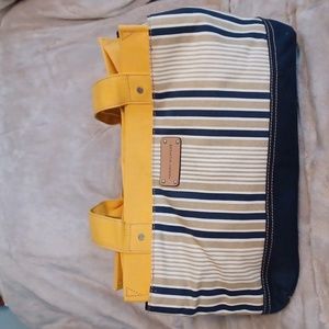 Vintage Tommy Hilfiger Canvas Tote EUC